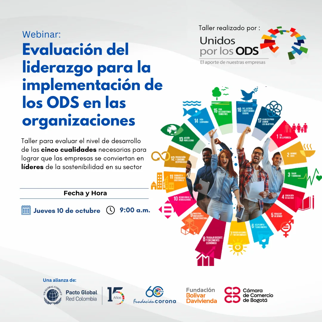 Evaluación del liderazgo para la implementación de los ODS en las organizaciones – OCT 10