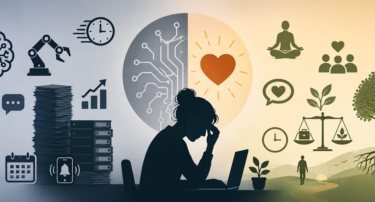 La inteligencia artificial no será el mayor riesgo para el trabajo. Lo será el agotamiento humano