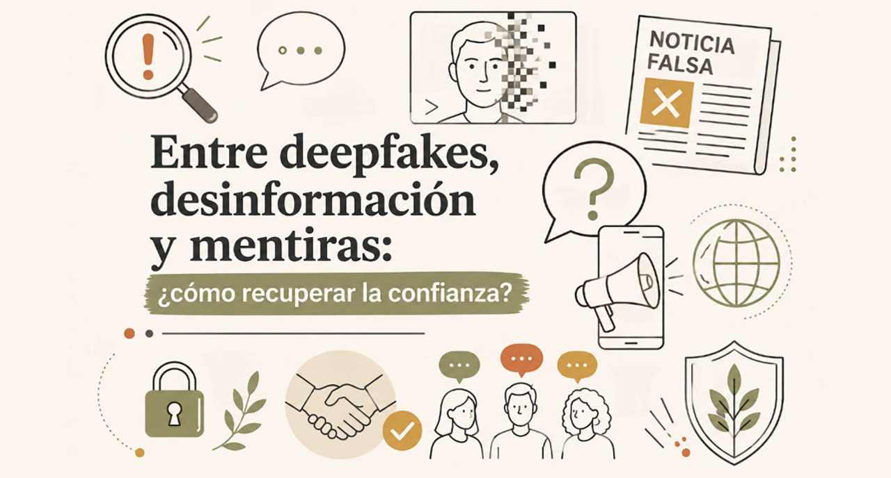 Entre deepfakes, desinformación y mentiras:
 ¿cómo recuperar la confianza?