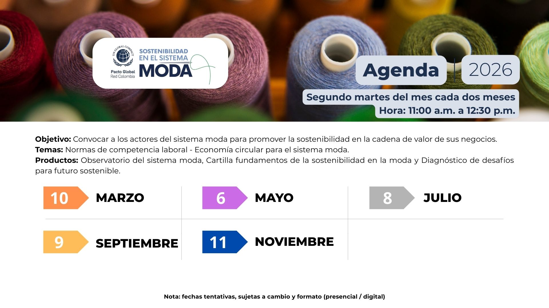 Mesa de Sostenibilidad en el Sistema Moda 39c59