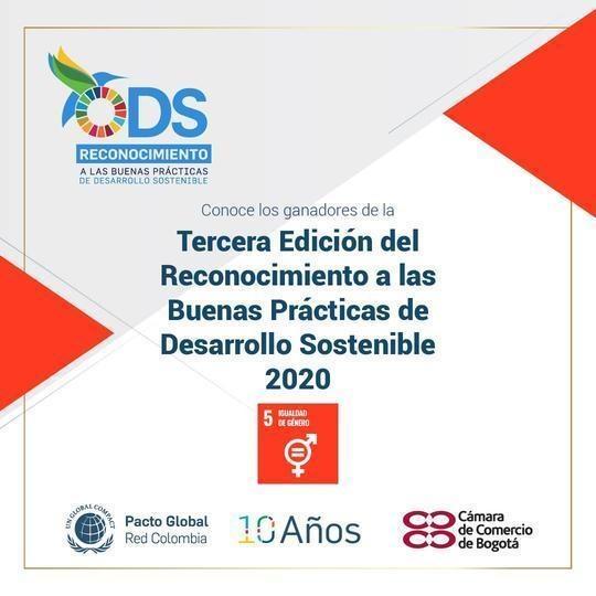 Anuncio ganadores reconocimiento ODS 5