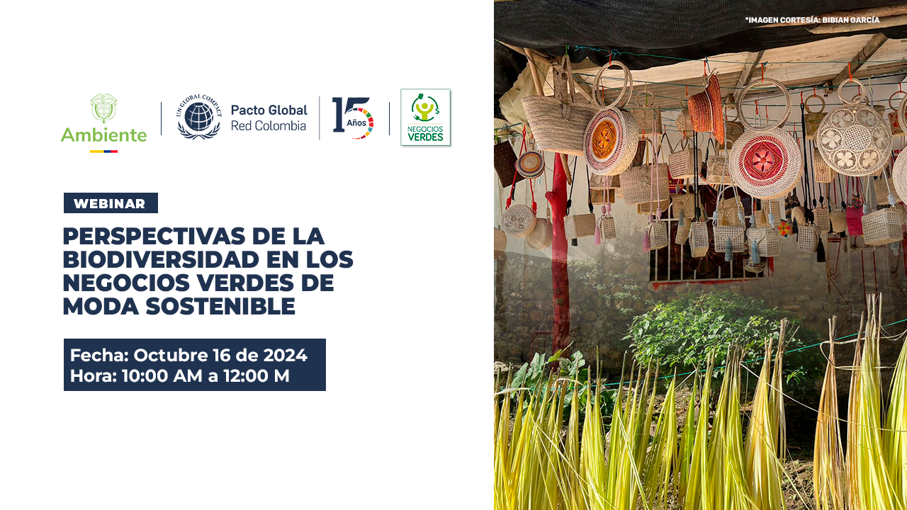 Taller sobre Moda y Bioeconomía: Intercambio de Experiencias en Negocios Verdes de Moda Sostenible y el Uso Sostenible de la Biodiversidad 