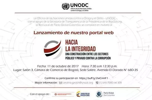 Lanzamiento portal web "Hacia la Integridad"