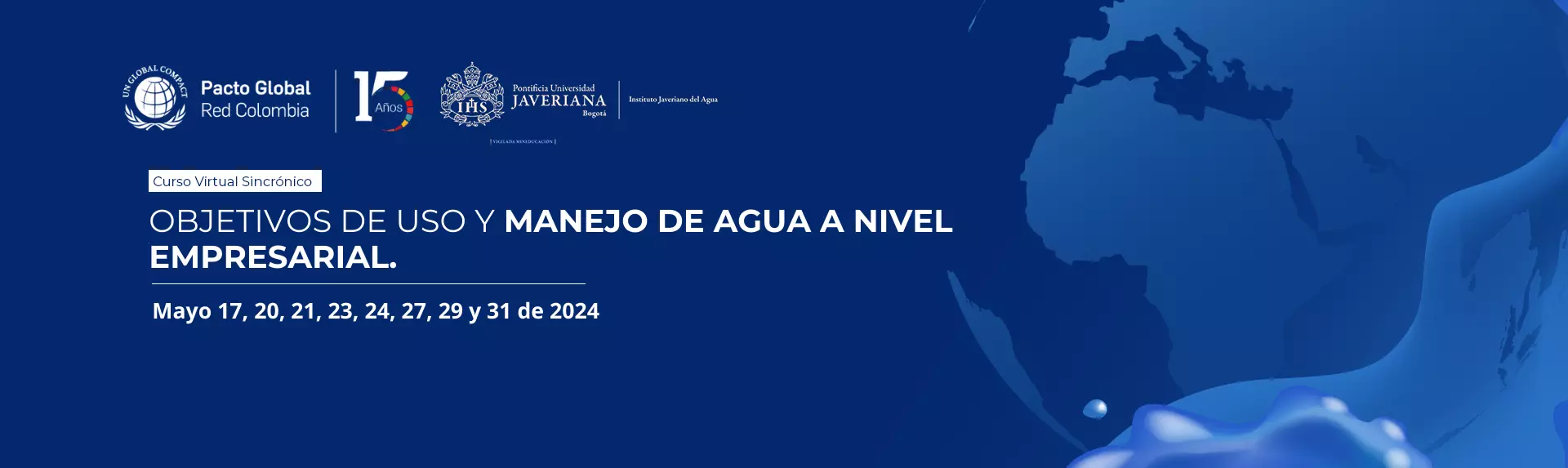 Objetivos de Uso y Manejo de Agua a Nivel Empresarial