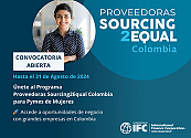ÚNETE | Programa Proveedoras Sourcing2Equal Colombia para Pymes de mujeres