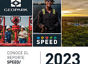 Geopark publica su reporte speed/sostenibilidad 2023